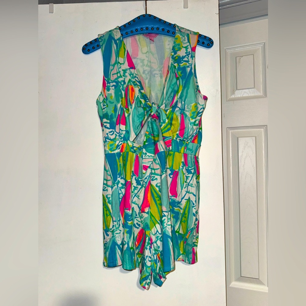 Lilly Pulitzer EUC romper size medium